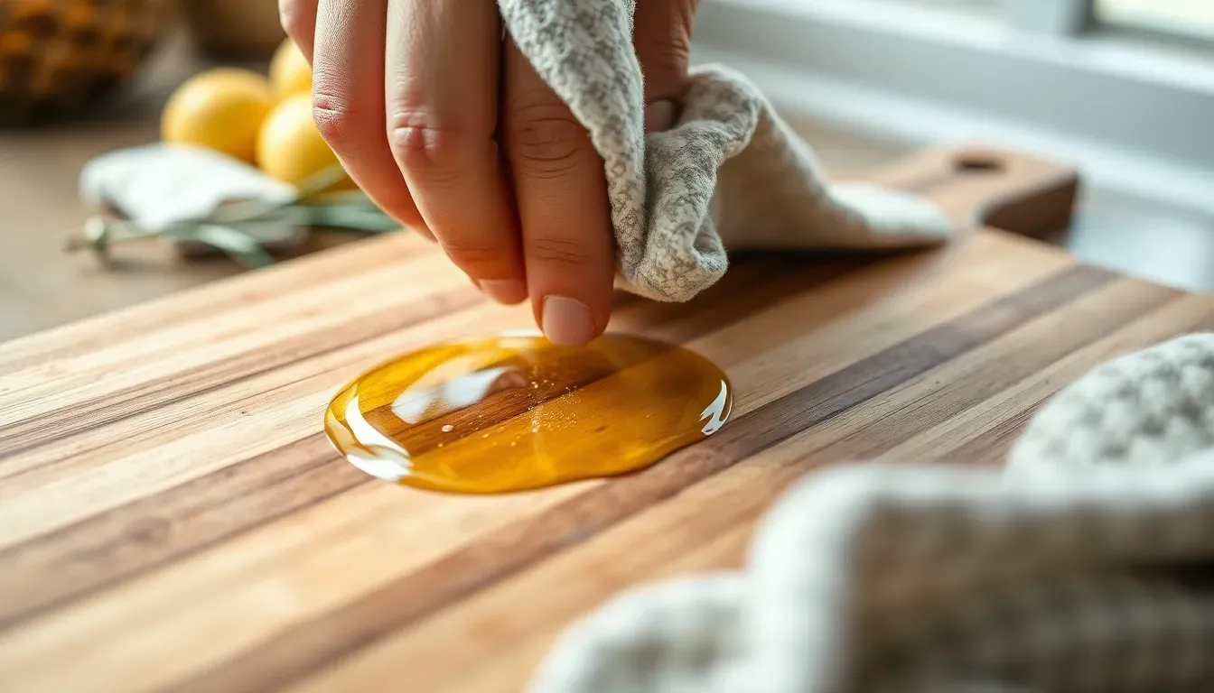 Zeytin Ağacı Kesme Tahtası Bakımı Nasıl Yapılır