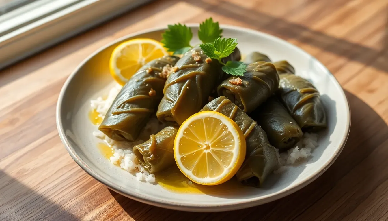 Zeytinyağlı Yaprak Sarma Tarifi